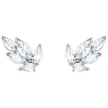 
                        
                          Load image into Gallery viewer, Swarovski Louison Stud Pierced Earrings White One Size - JOY2ESpree
                        
                      