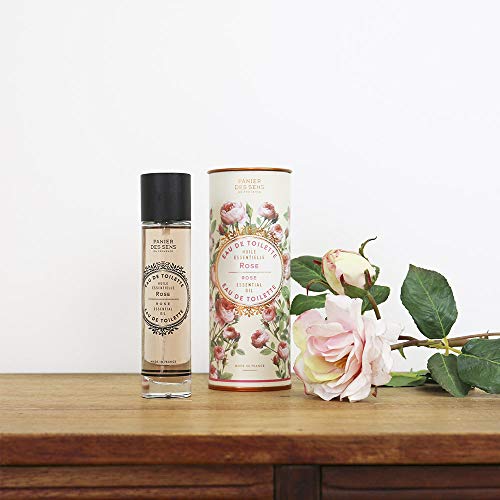 Panier des Sens Rose Eau de Toilette - Made in France - 1.7floz/50ml