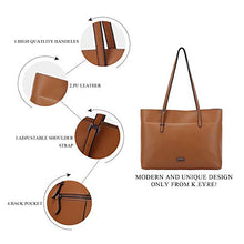 
                        
                          Cargar imagen en el visor de la galería, K.EYRE Women's Soft Faux Leather Tote Bag Purse Handbags Wallet Tote Shoulder Bag Purse Large Capacity
                        
                      