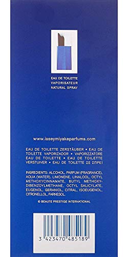 L'eau Bleue D'issey Pour Homme By Issey Miyake For Men. Eau De Toilette Spray 2.5 Ounces