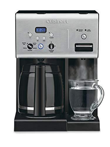 Cuisinart CHW-12P1 12-Cup Programmable Coffeemaker with Hot Water System, Black - JOY2ESpree