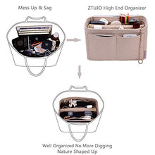 
                        
                          Load image into Gallery viewer, High End Purse Organizer insert, Bag Organizer with YKK zipper, Fit LV Speedy, Neverfull,Tote.5 Sizes
                        
                      