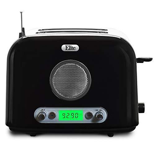 Maxi-Matic ERT-6067 Long Cool Touch 4-Slice Toaster Extra Wide 1.25" Slots for Bagels Waffles, 2, White - JOY2ESpree