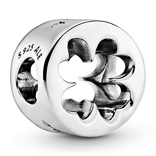 Pandora Jewelry Luck and Courage Four-Leaf Clover Sterling Silver Charm - JOY2ESpree