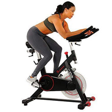 
                        
                          Cargar imagen en el visor de la galería, Sunny Health &amp; Fitness Magnetic Belt Drive Indoor Cycling Bike with 44 lb Flywheel and Large Device Holder, Black, Model Number: SF-B1805 - JOY2ESpree
                        
                      