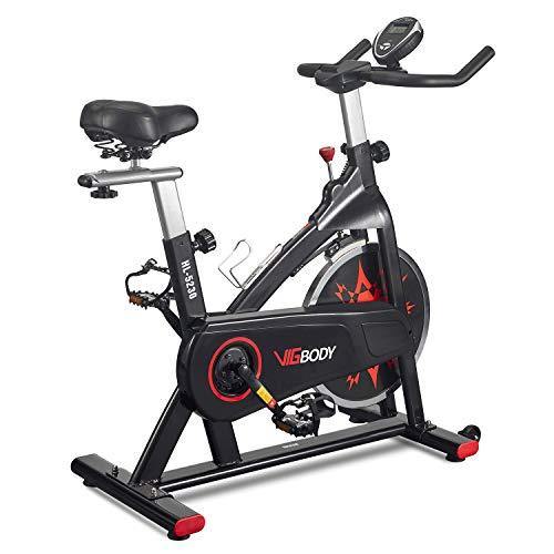 VIGBODY Exercise Bike Indoor Cycling Bike Adjustable Stationary Bicycle - JOY2ESpree