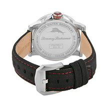 
                        
                          Cargar imagen en el visor de la galería, Tommy Bahama Men's Stainless Steel Japanese Quartz Cloth Strap, Black, 12 Casual Watch (Model: 279473SLV040)
                        
                      