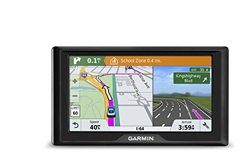 Garmin Drive 61 USA LM GPS Navigator System with Lifetime Maps, Spoken Turn-By-Turn Directions