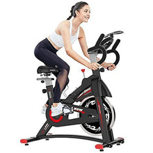 
                        
                          Muat gambar ke penampil Galeri, pooboo Indoor Cycling Bike Stationary - Exercise Bike with Comfortable Seat Cushion, iPad Holder &amp; LCD Monitor - JOY2ESpree
                        
                      