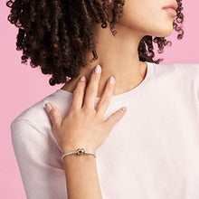 
                        
                          Load image into Gallery viewer, Pandora Jewelry Moments Heart Clasp Snake Chain Pandora Shine and Sterling Silver Bracelet - JOY2ESpree
                        
                      