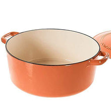 
                        
                          Cargar imagen en el visor de la galería, Cuisinart Cast Iron Casserole, Terracotta Orange, 7-Quart - JOY2ESpree
                        
                      