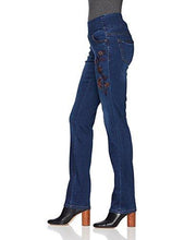 
                        
                          將圖片載入圖庫檢視器 Jag Jeans Women's Peri Straight Pull on Jean with Embroidery
                        
                      