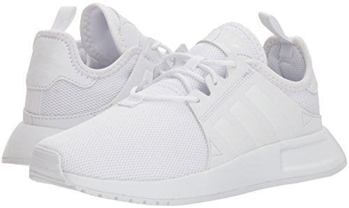 adidas Originals Kids Unisex's X_PLR Running Shoe, White/White/White, 4.5 M US Big Kid