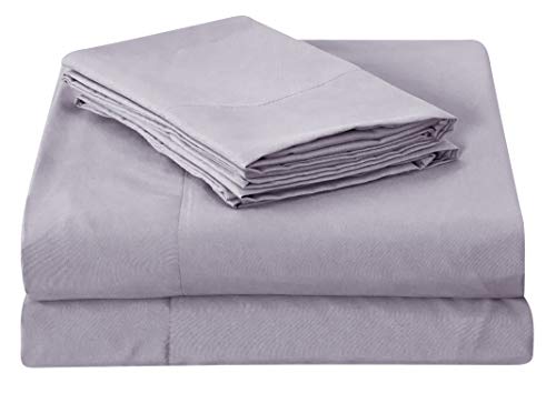 Spyder Performance Super Soft Brushed Microfiber 6-Piece Bed Sheet Set - King, Dark Grey