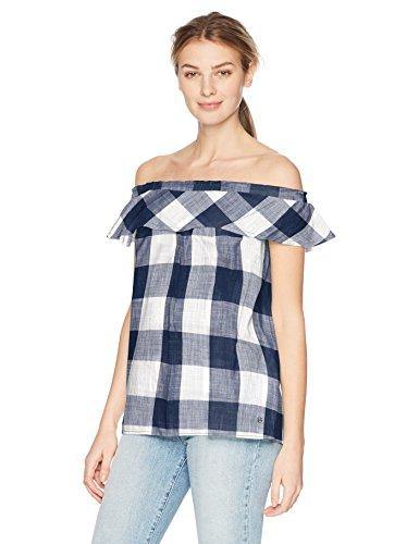 Jag Jeans Women's Annalie Top, True Navy, Small