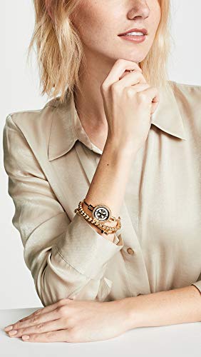Tory Burch Women's Reva Watch Gift Set, 27mm, Gold/Multi, One Size