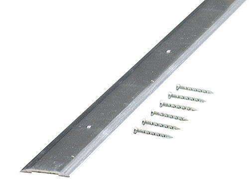M-D Building Products 66019 M-D Smooth Seam Binder, 36 in L X 1-1/4 in W, Aluminum, quot quot, Polished