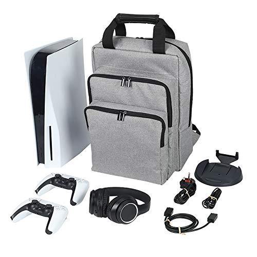 DYCLE Storage Bag for PS5 Console Shoulder Bag for Playstation 5 PS5 Game Protective Travel Backpack Waterproof Carrying case for PS5 Game Console - JOY2ESpree