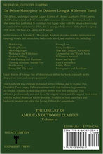 
                        
                          Load image into Gallery viewer, Camping And Woodcraft Volume 2 - The Expanded 1916 Version (Legacy Edition): The Deluxe Masterpiece On Outdoors Living
                        
                      