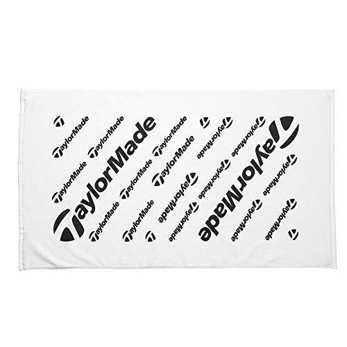 TaylorMade 2019 Tour Towel, White - JOY2ESpree