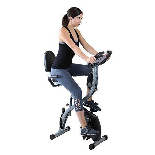 Xspec Recumbent Upright Indoor Cycling Foldable Stationary Exercise Bike - JOY2ESpree