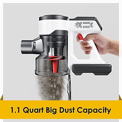 Evereze Cordless Vacuum Cleaner Stick Vacuum Cleaner with 25000Pa Powerful Suction - JOY2ESpree
