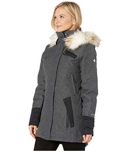 Spyder Women’s Metro Gore-Tex Infinium Down Parka – Ladies Full-Zip Hooded Winter Jacket