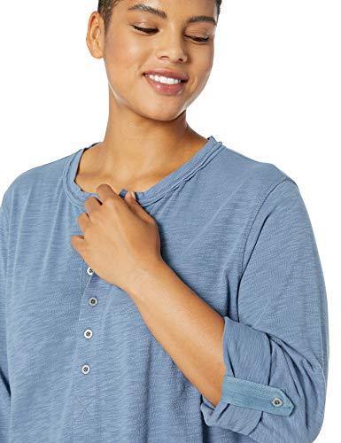Jag Jeans Women's Plus Size Eleanor Slub Jersey Henley
