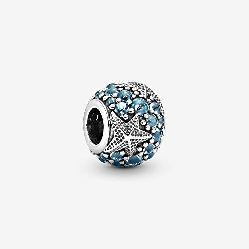 Pandora Jewelry Pave Ocean and Starfish Cubic Zirconia Charm in Sterling Silver - JOY2ESpree