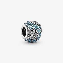 
                        
                          Load image into Gallery viewer, Pandora Jewelry Pave Ocean and Starfish Cubic Zirconia Charm in Sterling Silver - JOY2ESpree
                        
                      