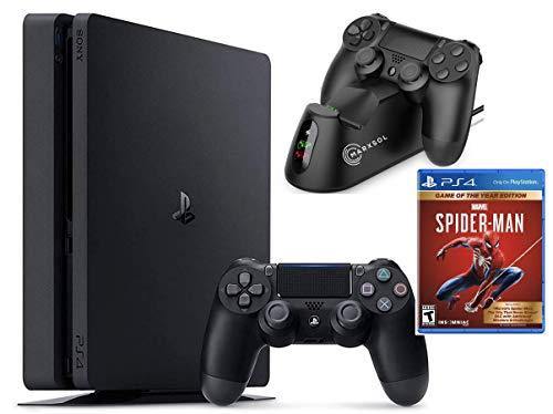 2021 Sony Playstation 4 1TB Slim Edition Console Holiday Bundle - JOY2ESpree