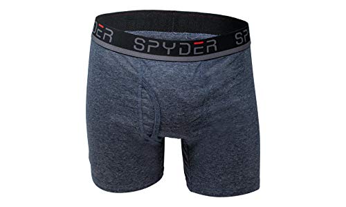 Spyder Men's Boxer Briefs Pro Cotton Sports Underwear