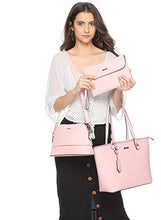 
                        
                          Load image into Gallery viewer, Women Fashion Handbags Wallet Tote Bag Shoulder Bag Top Handle Satchel Purse Set 4pcs
                        
                      