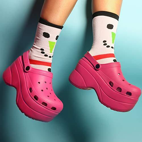 Cape Robbin Gardener Platform Clogs Slippers for Women, Women’s Fashion Comfortable Slip On Slides Shoes