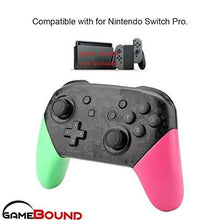 
                        
                          गैलरी व्यूवर में इमेज लोड करें, Wireless pro Game Controller for Nintendo Switch by Gamebound (Pink &amp; Green) - JOY2ESpree
                        
                      