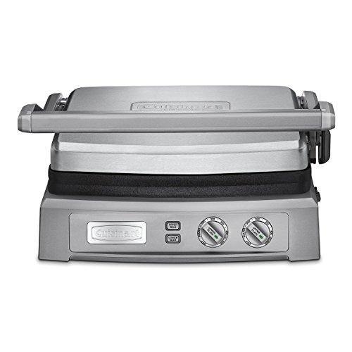 Cuisinart GR-150P1 GR-150 Griddler Deluxe, Brushed Stainless - JOY2ESpree