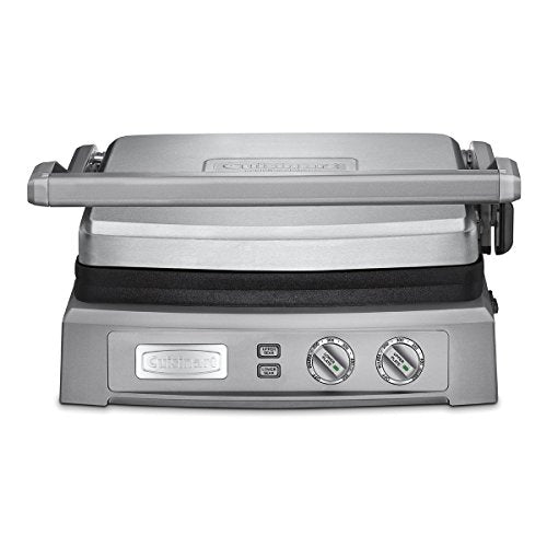 Cuisinart GR-150P1 GR-150 Griddler Deluxe, Brushed Stainless - JOY2ESpree