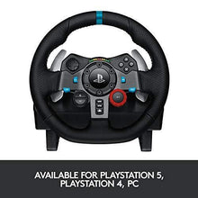 
                        
                          गैलरी व्यूवर में इमेज लोड करें, Logitech Dual-Motor Feedback Driving Force G29 Gaming Racing Wheel with Responsive Pedals for PlayStation 5, PlayStation 4 and PlayStation 3 - Black - JOY2ESpree
                        
                      