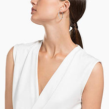 
                        
                          画像をギャラリービューアに読み込む, SWAROVSKI Women's Stone Hoop Pierced Earrings - JOY2ESpree
                        
                      