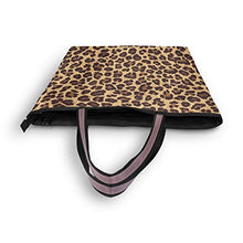 
                        
                          Load image into Gallery viewer, Tote Bag with Leopard Printed Elements for Women School Work Travel and Shopping (Large)
                        
                      