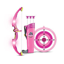 
                        
                          將圖片載入圖庫檢視器 SainSmart Jr. Kids Bow &amp; Arrow Toy, Princess Basic Archery Set Outdoor Hunting Game with 3 Suction Cup Arrows, Target &amp; Quiver, Pink
                        
                      