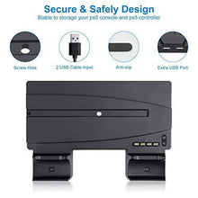 
                        
                          Cargar imagen en el visor de la galería, Linkstyle Vertical Stand for Playstation 5 for PS5 Digital Edition/Ultra HD Console with 2 DualSense Controller Charger and 2 Extra USB Charger Ports - JOY2ESpree
                        
                      