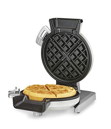 Cuisinart WAF-V100 Waffle Iron, Single, Silver - JOY2ESpree