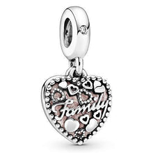 
                        
                          Cargar imagen en el visor de la galería, Pandora Jewelry Love Makes A Family Dangle Cubic Zirconia Charm in Sterling Silver - JOY2ESpree
                        
                      