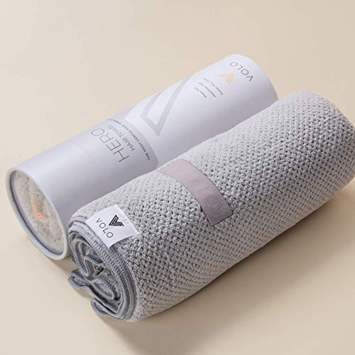 VOLO Hero Microfiber Hair Towel | Super Absorbent, Ultra-Soft, Fast Drying