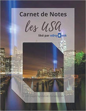 
                        
                          Load image into Gallery viewer, Carnet de Notes - les USA: [Gd. Format] : Sommaire + 100 pages lignées et numérotées (French Edition)
                        
                      
