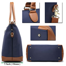 
                        
                          गैलरी व्यूवर में इमेज लोड करें, NNEE Large Oversized Water Resistance Nylon Tote Bag With Multiple Pocket Design (Navy)
                        
                      