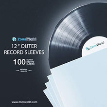 
                        
                          將圖片載入圖庫檢視器 ZonsWorld Outer Vinyl Record Sleeves - JOY2ESpree
                        
                      