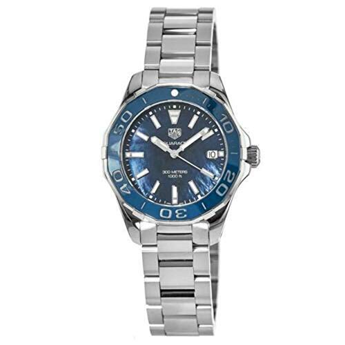 Tag Heuer Aquaracer Blue Mother of Pearl Dial Ladies Watch WAY131S.BA0748
