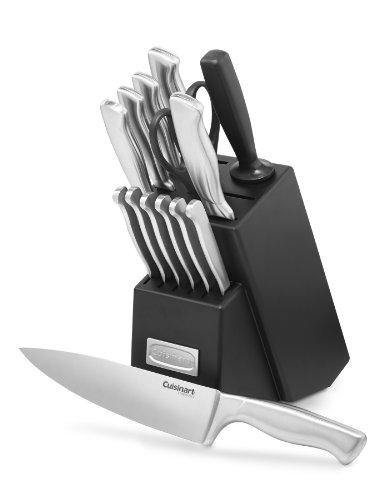 Cuisinart C77SS-15PK 15-Piece Stainless Steel Hollow Handle Block Set - JOY2ESpree